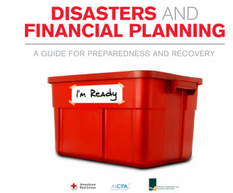 Disasters and Financial Planning graphic