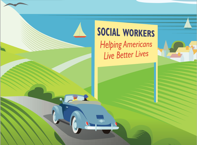 Social workers helping Americans live better lives