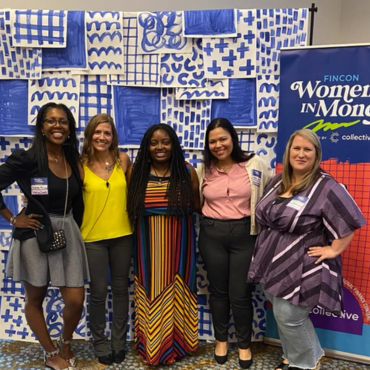Chelsea Norton and other women at the FinCon Women In Money event