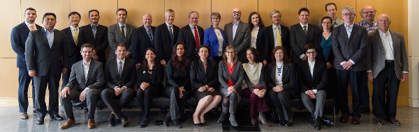 group of people at the 2017 Cherry Blossom Institute