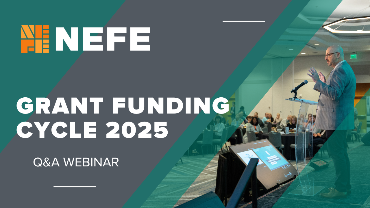 Banner with text that reads Grants Funding Cycle 2025