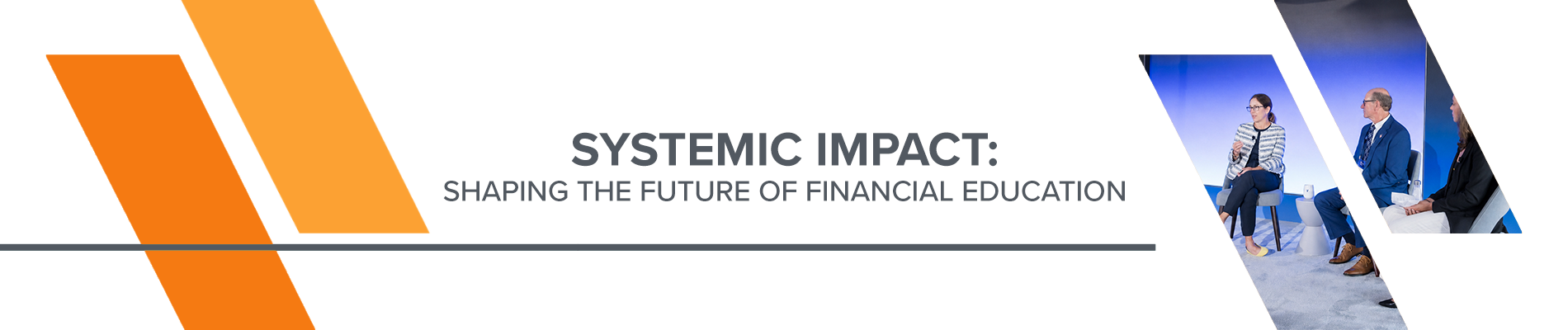 Graphic illustration demonstrating redefining financial education